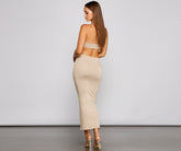 Endless Summer Stylish Halter Cutout Dress InsStreet